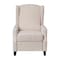 Flash Furniture Cream Wingback Reclining Chair with Nailhead Trim BO-BS7002-1-CREAM-GG - alternate 8
